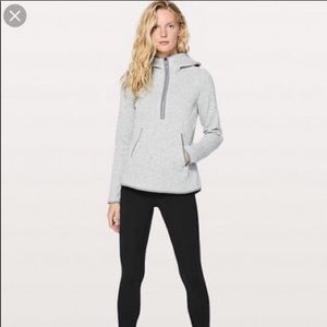 Lululemon fleece & thank you pullover 1/4 zip